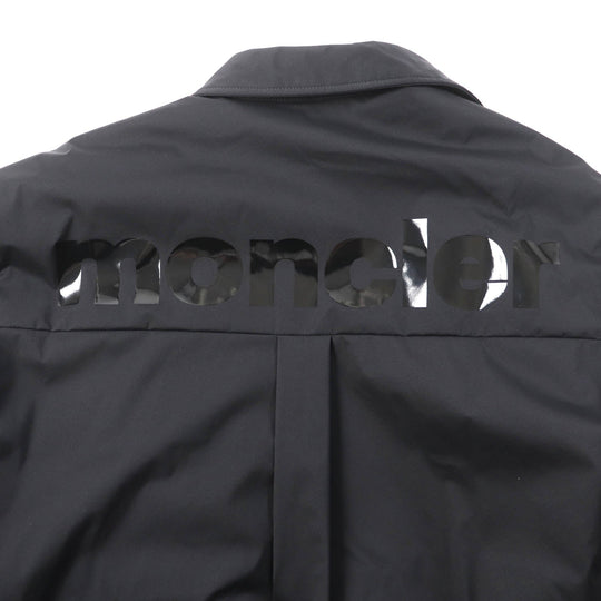 MONCLER Down jacket Outer: 100% nylon, Lining: 100% nylon, Filling: 90% down, Filling: 10% feather black ISOLEPIS Women zero size Used Authentic