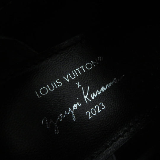 LOUIS VUITTON loafers Main: Leather black Academy Line Women 34 1/2 Used Authentic