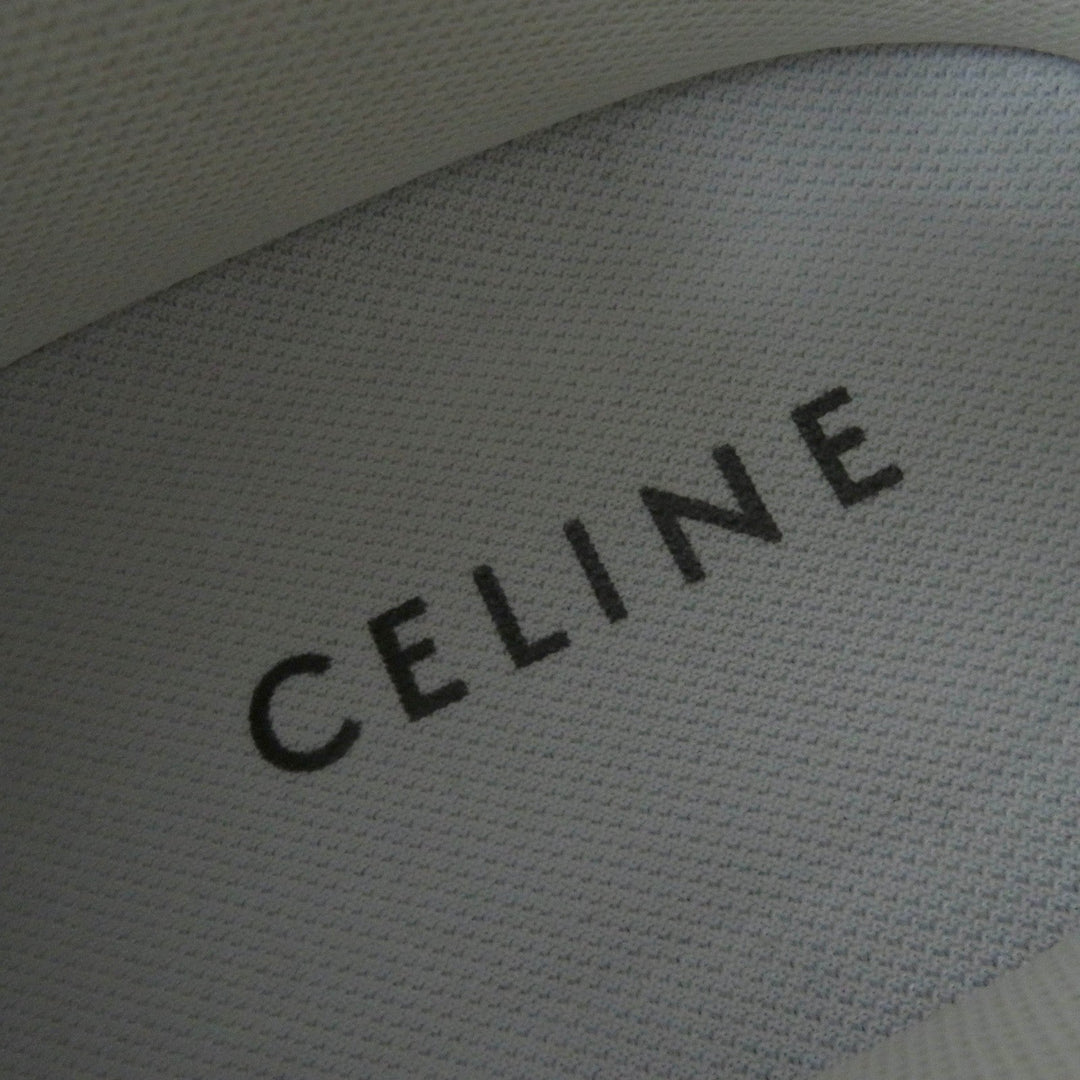 CELINE sneakers 348573872 Main: Leather white wedge Women 38 Used Authentic