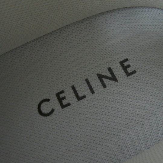 CELINE sneakers 348573872 Main: Leather white wedge Women 38 Used Authentic