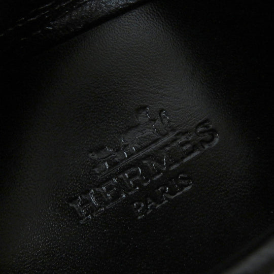 HERMES loafers Main: Leather Beige black Women 35 1/2 Used Authentic