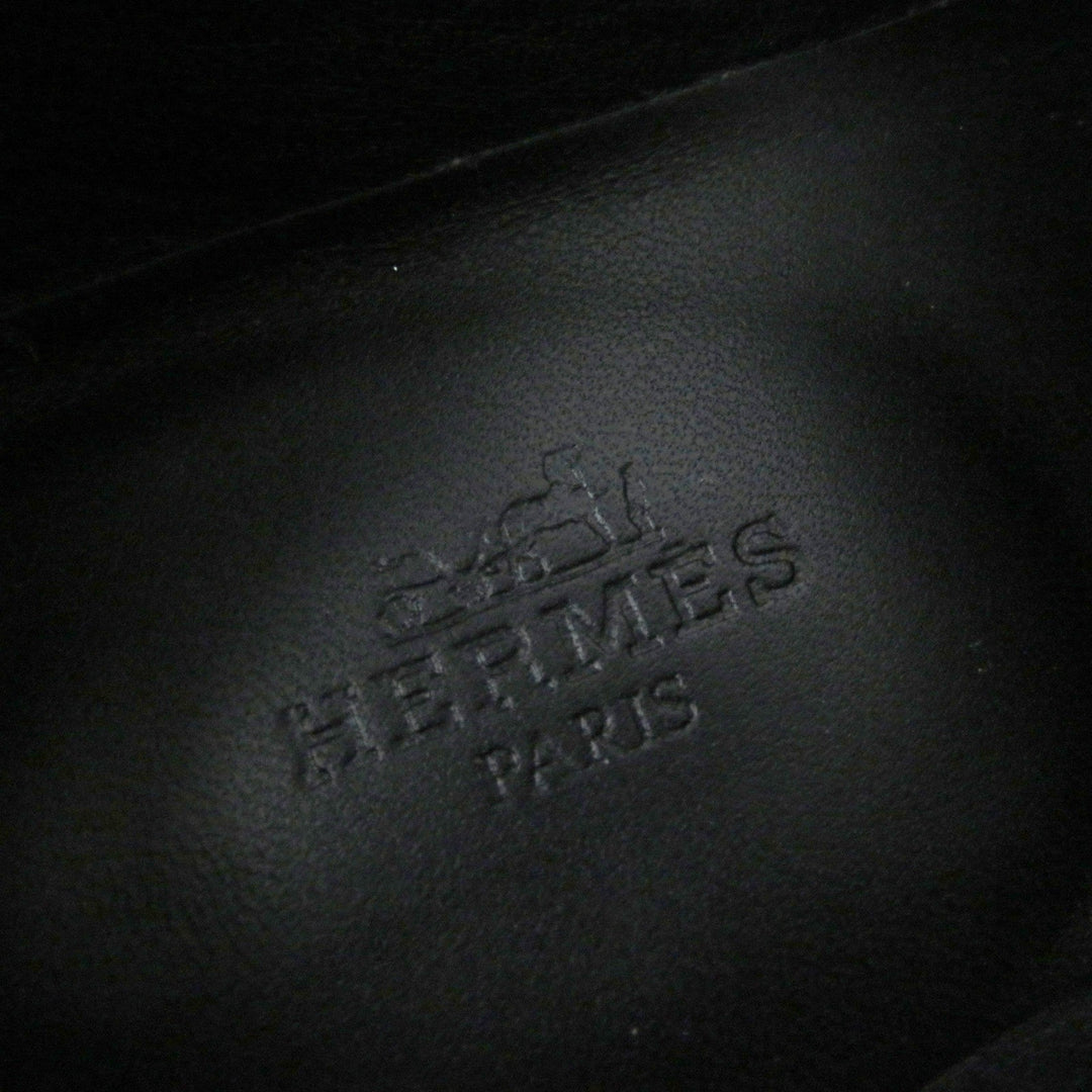 HERMES loafers Main: Leather Light blue Women 36 Used Authentic