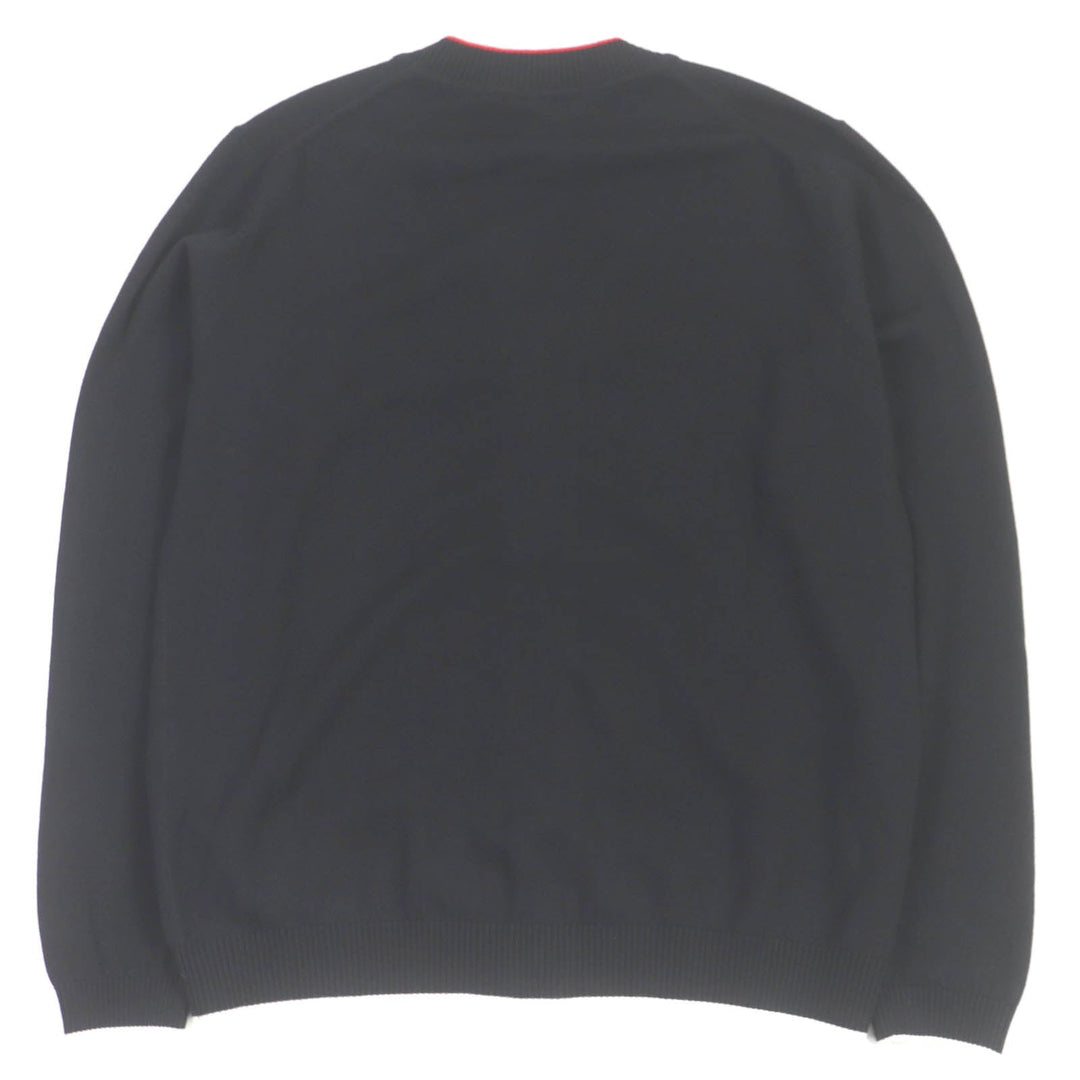 FENDI cardigan FZC491 Main: 100% wool black mens 48 Used Authentic