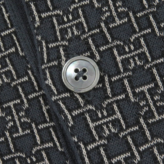 HERMES sweater Main: 100% cotton charcoal mens S Used Authentic