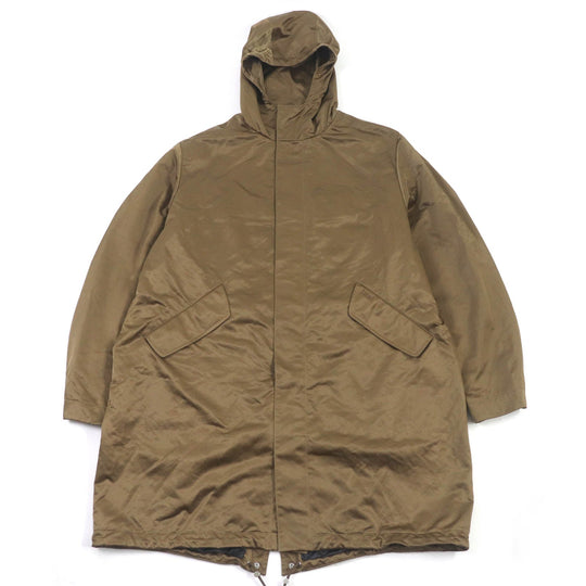 Dior HOMME Mod coat 033C313H5563 Outer: 100% nylon, Lining: 100% cupra, Part: 100% polyester Brown mens 50 Used Authentic