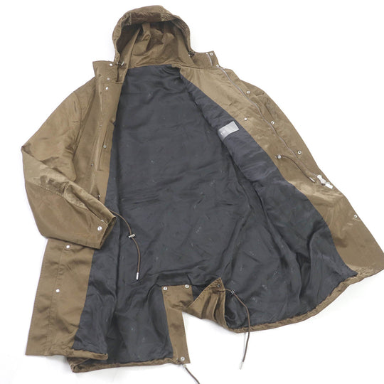 Dior HOMME Mod coat 033C313H5563 Outer: 100% nylon, Lining: 100% cupra, Part: 100% polyester Brown mens 50 Used Authentic