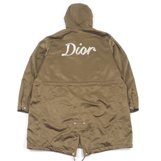 Dior HOMME Mod coat 033C313H5563 Outer: 100% nylon, Lining: 100% cupra, Part: 100% polyester Brown mens 50 Used Authentic