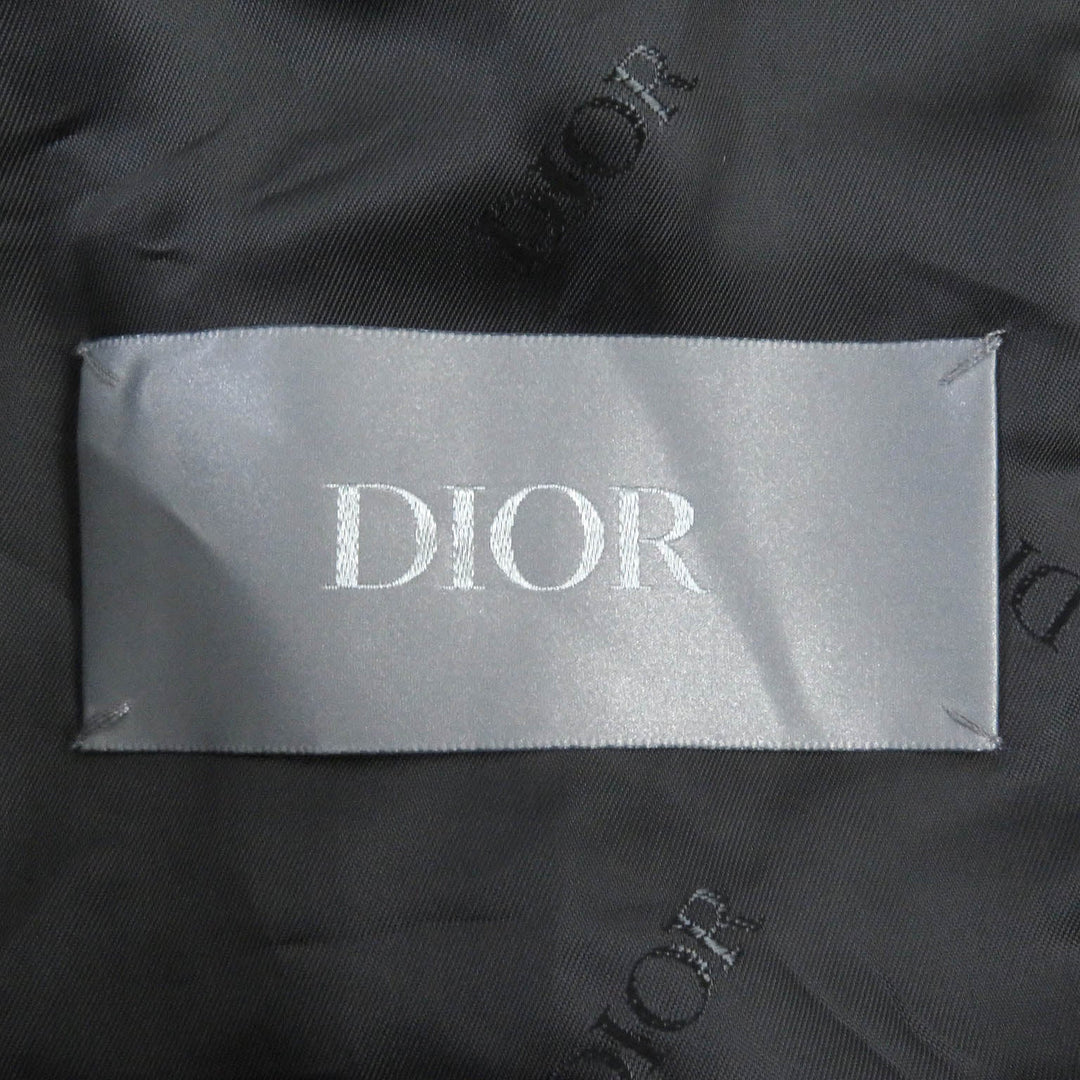 Dior HOMME Mod coat 033C313H5563 Outer: 100% nylon, Lining: 100% cupra, Part: 100% polyester Brown mens 50 Used Authentic