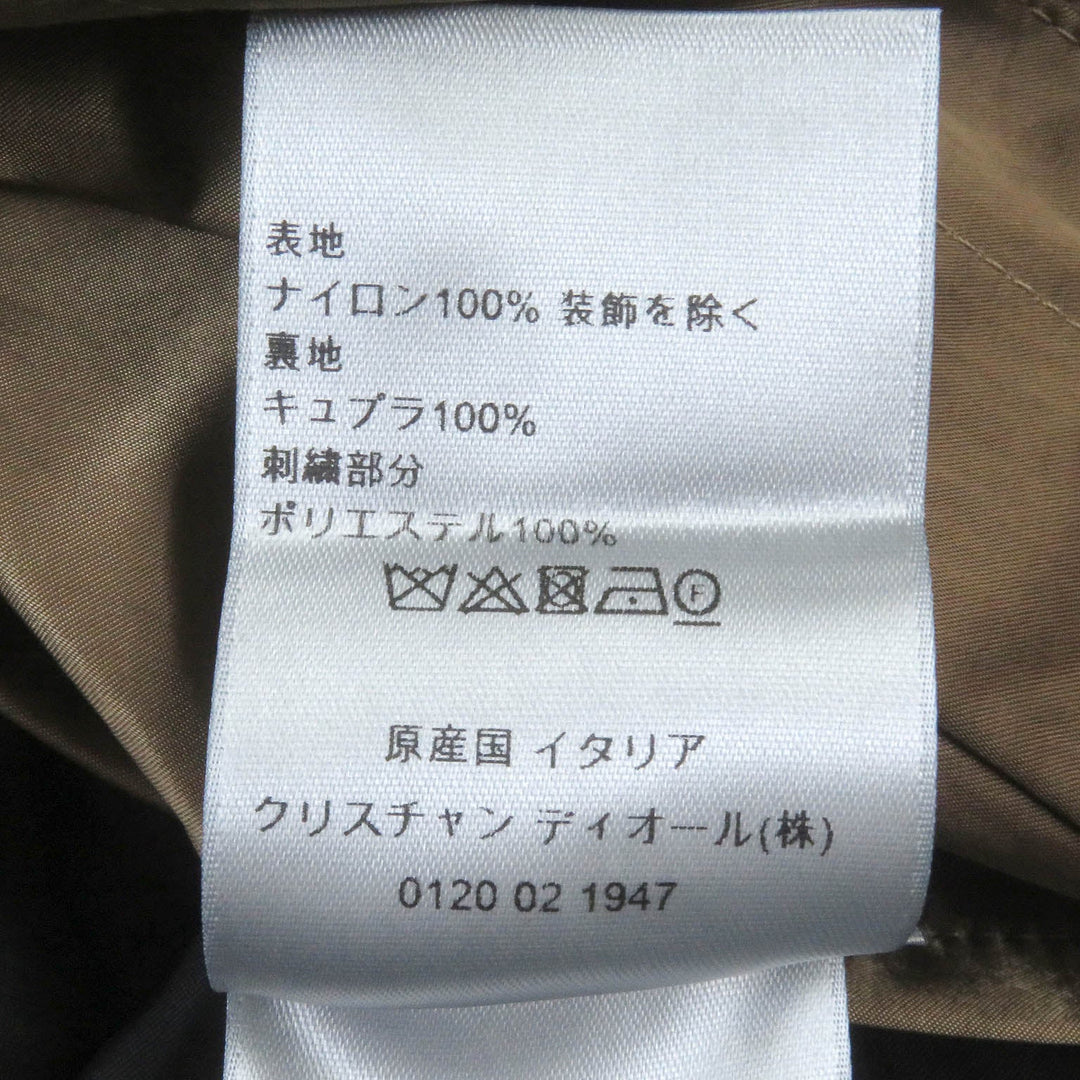 Dior HOMME Mod coat 033C313H5563 Outer: 100% nylon, Lining: 100% cupra, Part: 100% polyester Brown mens 50 Used Authentic