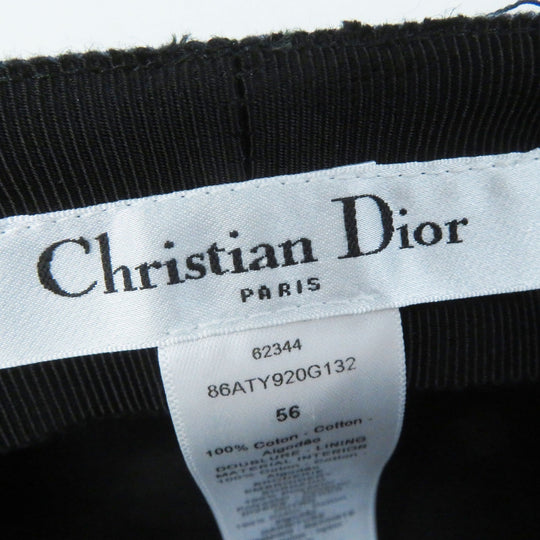 Christian Dior Casquette 86ATY920G132 Outer: 100% cotton, Lining: 100% cotton, Part: 100% polyester, Part: 100% cotton, Part: 100% nylon Indigo blue ARTY Women 56 Used Authentic