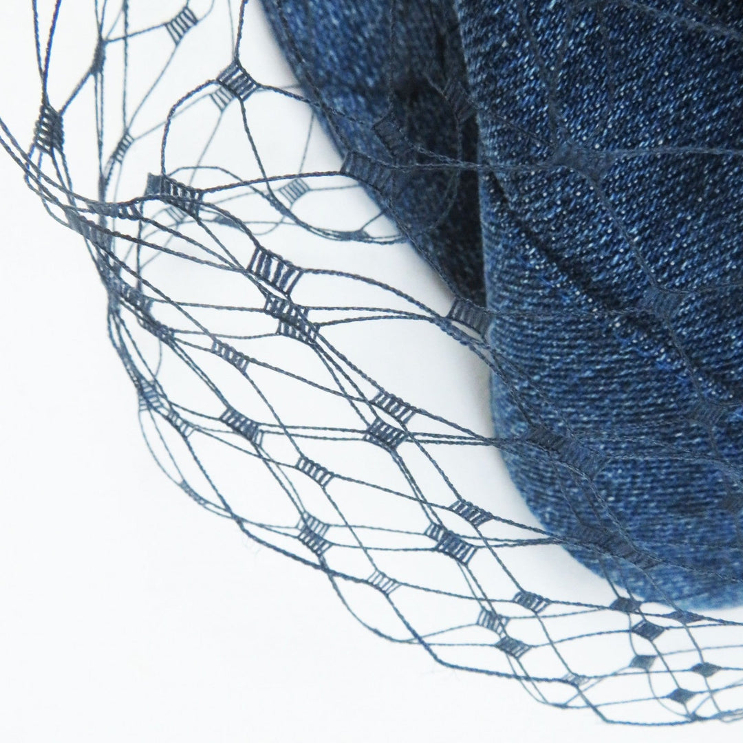 Christian Dior Casquette 86ATY920G132 Outer: 100% cotton, Lining: 100% cotton, Part: 100% polyester, Part: 100% cotton, Part: 100% nylon Indigo blue ARTY Women 56 Used Authentic