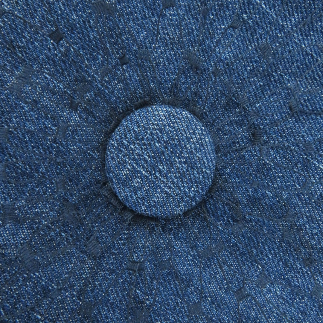 Christian Dior Casquette 86ATY920G132 Outer: 100% cotton, Lining: 100% cotton, Part: 100% polyester, Part: 100% cotton, Part: 100% nylon Indigo blue ARTY Women 56 Used Authentic