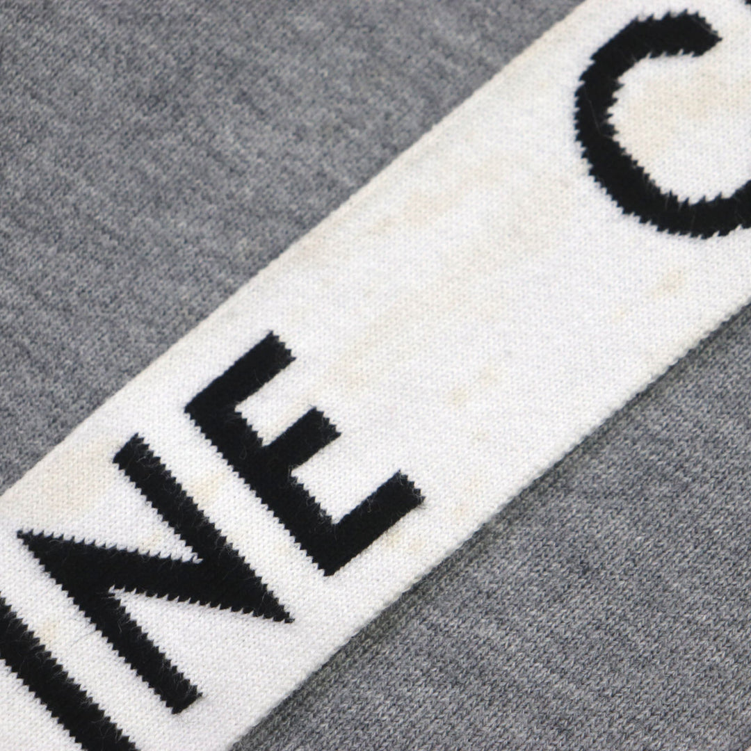 CELINE Hoodie 2Y468670Q Main: 100% cotton, part: 96% cotton, part: 4% polyurethane gray mens M Used Authentic