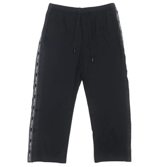 DOLCE&GABBANA Pants Main: 50% nylon, Main: 50% cotton black mens 54 Used Authentic