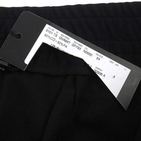 DOLCE&GABBANA Pants Main: 50% nylon, Main: 50% cotton black mens 54 Used Authentic