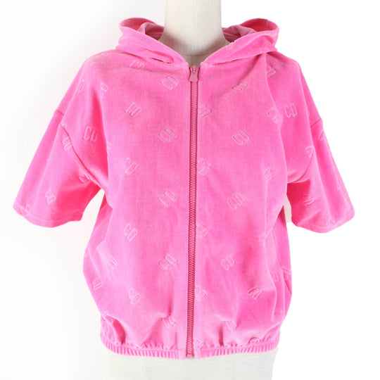 Christian Dior Hoodie 2WBB13CARE Main: 100% cotton pink Women 13 Used Authentic