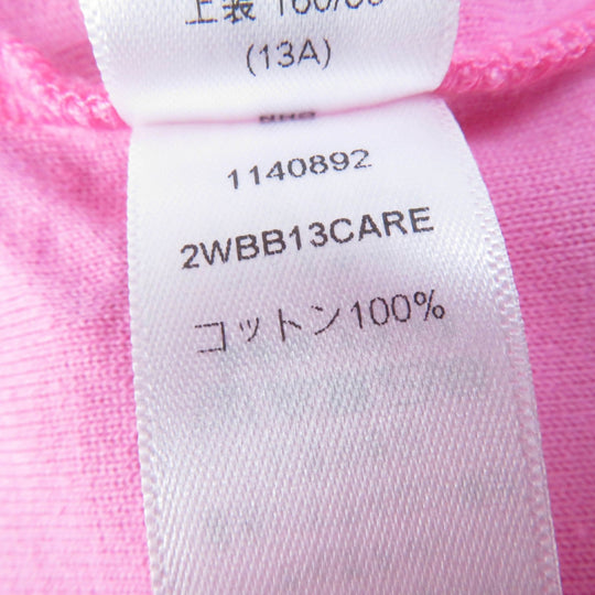 Christian Dior Hoodie 2WBB13CARE Main: 100% cotton pink Women 13 Used Authentic