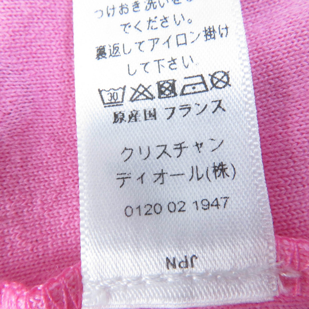 Christian Dior Hoodie 2WBB13CARE Main: 100% cotton pink Women 13 Used Authentic