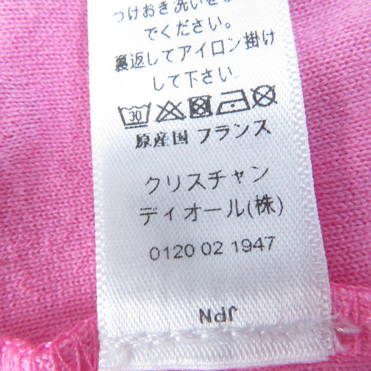 Christian Dior Hoodie 2WBB13CARE Main: 100% cotton pink Women 13 Used Authentic