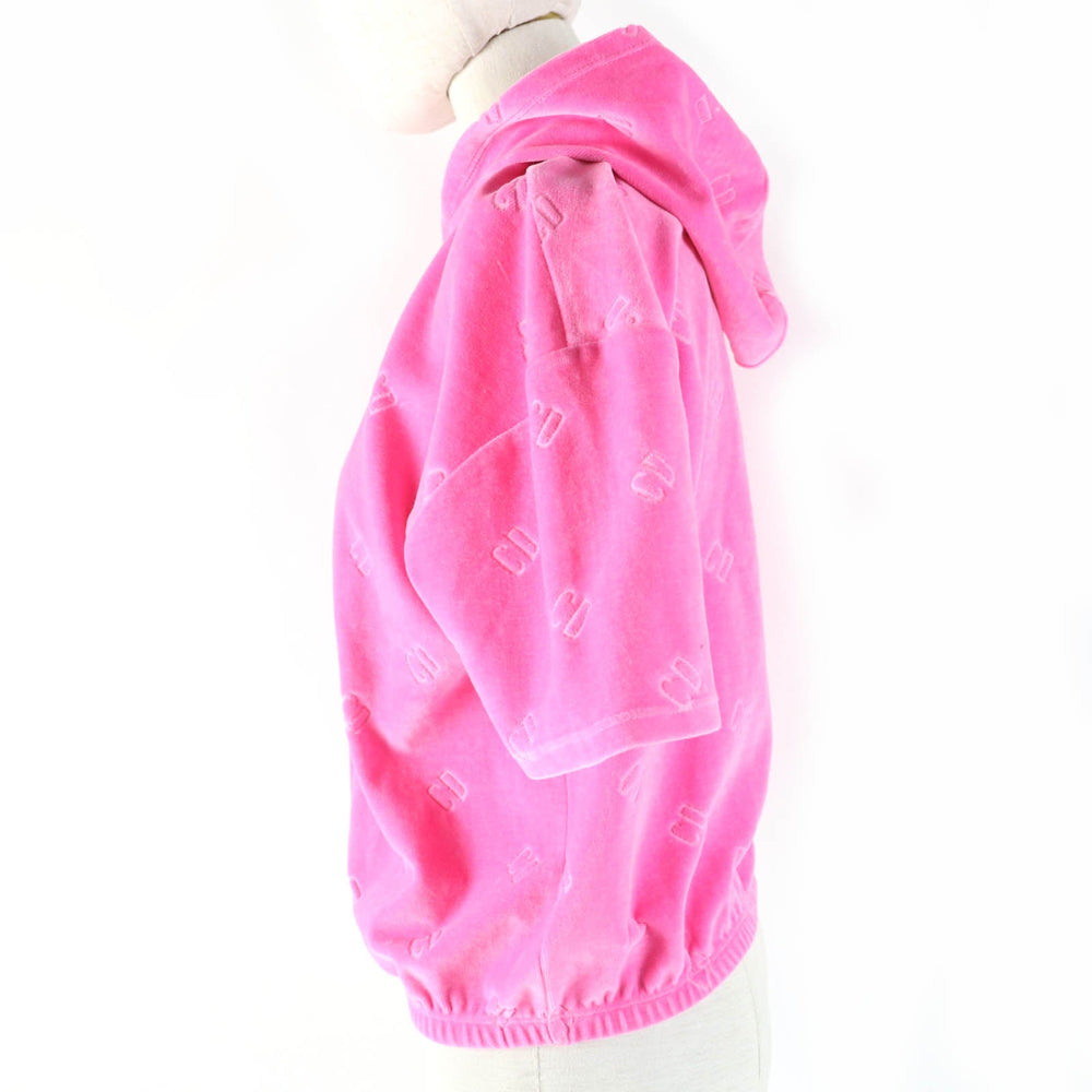 Christian Dior Hoodie 2WBB13CARE Main: 100% cotton pink Women 13 Used Authentic