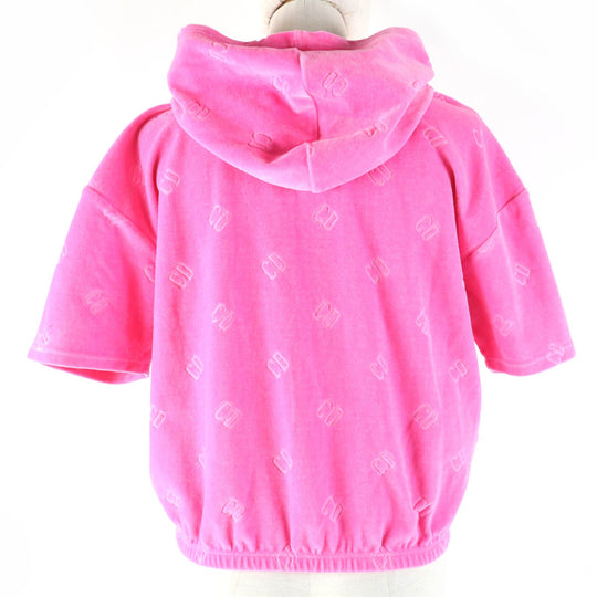 Christian Dior Hoodie 2WBB13CARE Main: 100% cotton pink Women 13 Used Authentic