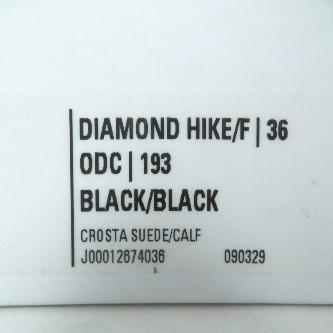 JIMMY CHOO High cut sneakers Main: Leather black DIAMOND HIKE Women 36 Used Authentic