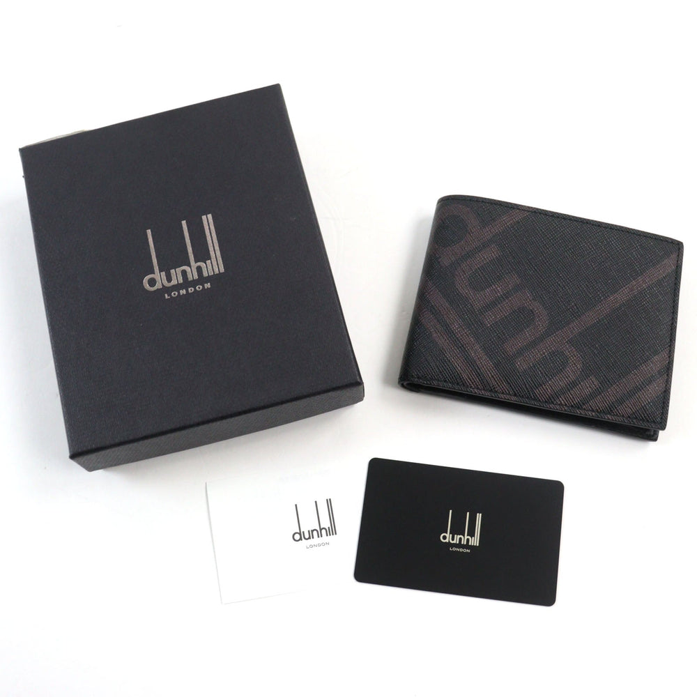 Dunhill Bifold Wallet Main: Leather Black type mens Used Authentic