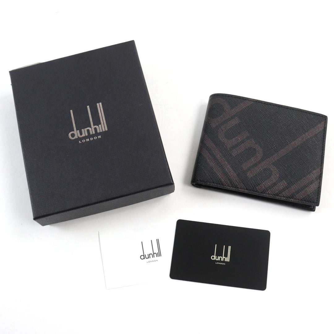 Dunhill Bifold Wallet Main: Leather Black type mens Used Authentic