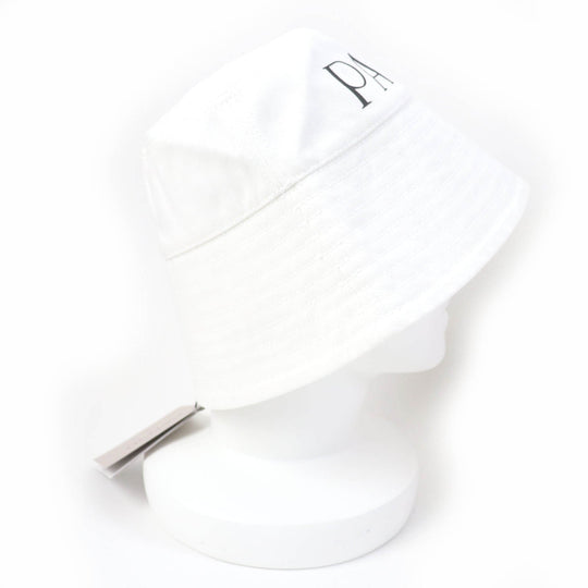 PATOU hat AC0270132001W Main: 100% cotton white Women Used Authentic