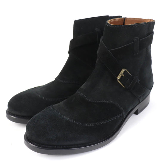 BUTTERO Ankle boots B4410 Main: Suede leather black SAURO mens 41 Used Authentic