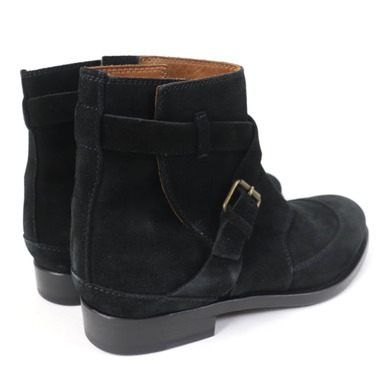 BUTTERO Ankle boots B4410 Main: Suede leather black SAURO mens 41 Used Authentic