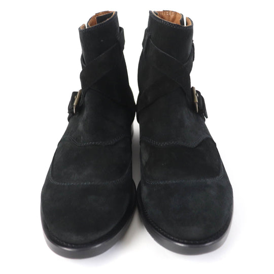 BUTTERO Ankle boots B4410 Main: Suede leather black SAURO mens 41 Used Authentic