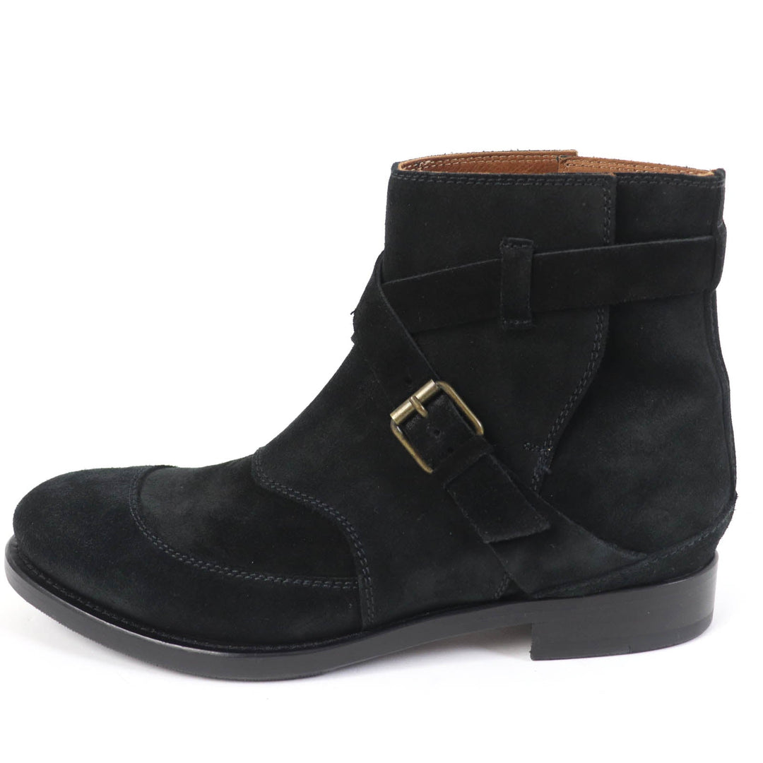 BUTTERO Ankle boots B4410 Main: Suede leather black SAURO mens 41 Used Authentic