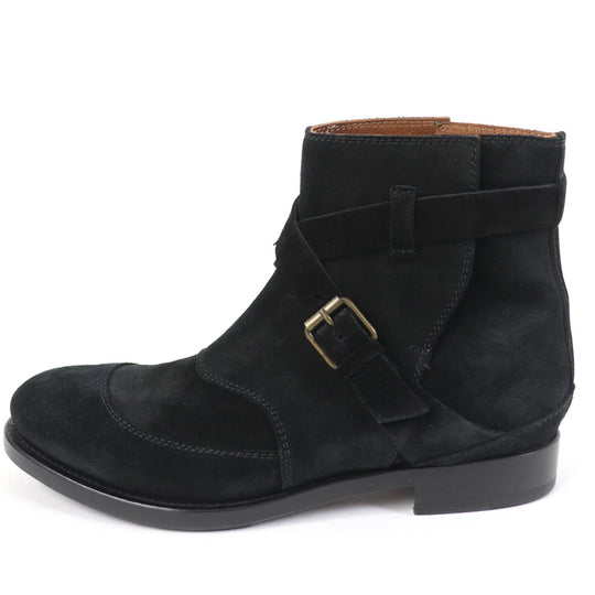 BUTTERO Ankle boots B4410 Main: Suede leather black SAURO mens 41 Used Authentic