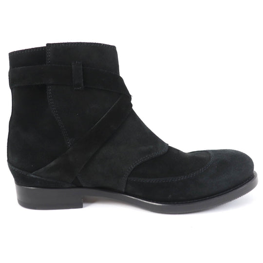 BUTTERO Ankle boots B4410 Main: Suede leather black SAURO mens 41 Used Authentic