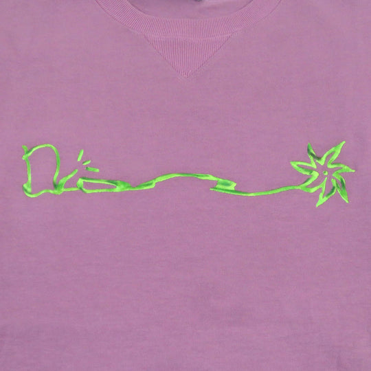 Dior HOMME Short sleeve T-shirt 283J685C0554 Main: 100% cotton purple Cactus Jack Travis Scott mens L Used Authentic