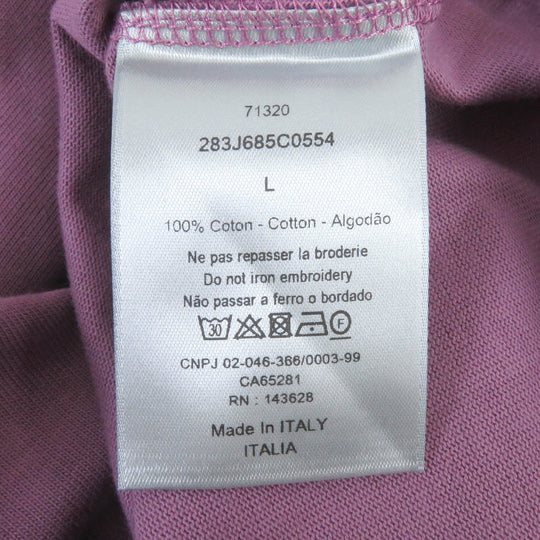 Dior HOMME Short sleeve T-shirt 283J685C0554 Main: 100% cotton purple Cactus Jack Travis Scott mens L Used Authentic