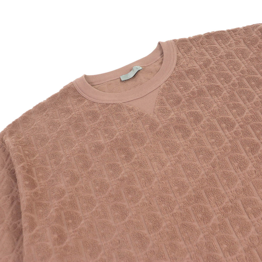 Dior HOMME Short sleeve T-shirt 113J692A0614 Main: 100% cotton Brown pink type mens XL Used Authentic