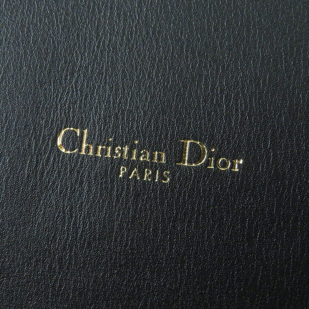 Christian Dior belt B0098CMIV Main: Leather black D-WAIST Maxi Women Used Authentic