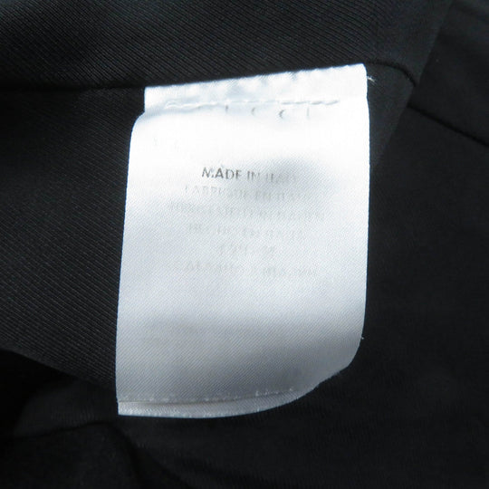 GUCCI coat 325072 Outer: 100% wool, Lining: 100% rayon black Women 38 Used Authentic