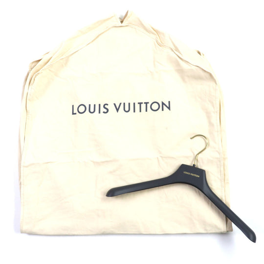 LOUIS VUITTON Denim Jacket 1AFQZO Main: 100% cotton light beige Damier mens S Used Authentic