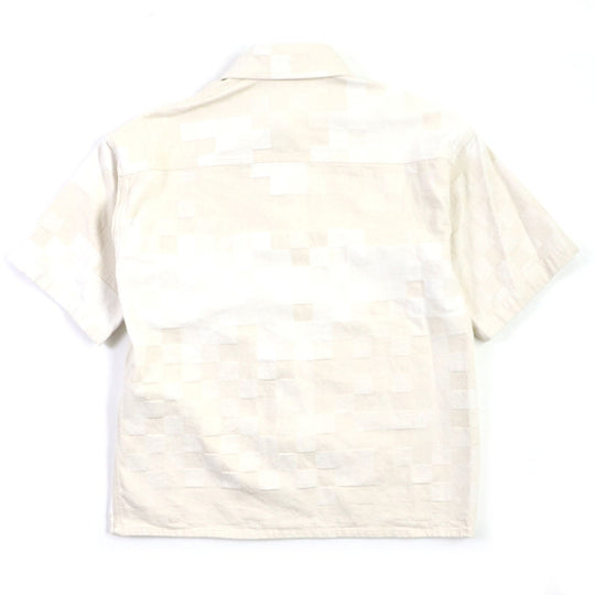 LOUIS VUITTON Denim Jacket 1AFQZO Main: 100% cotton light beige Damier mens S Used Authentic