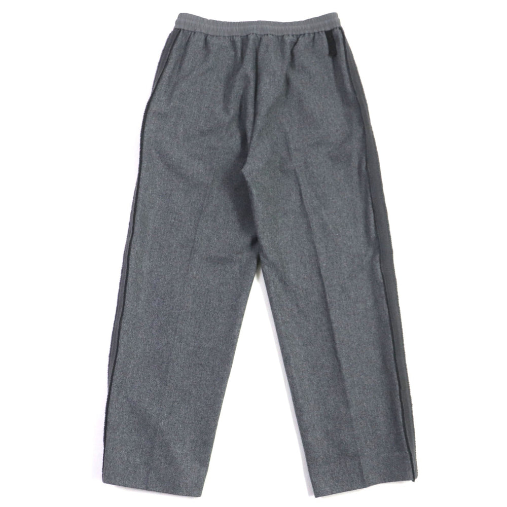 MONCLER Pants Main: 100% wool, Part: 100% nylon gray PANTALONE mens 42 Used Authentic