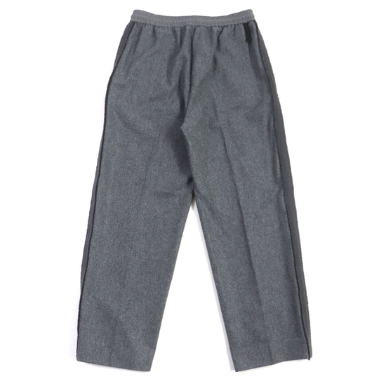 MONCLER Pants Main: 100% wool, Part: 100% nylon gray PANTALONE mens 42 Used Authentic