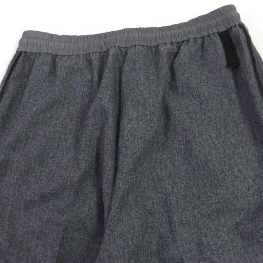 MONCLER Pants Main: 100% wool, Part: 100% nylon gray PANTALONE mens 42 Used Authentic