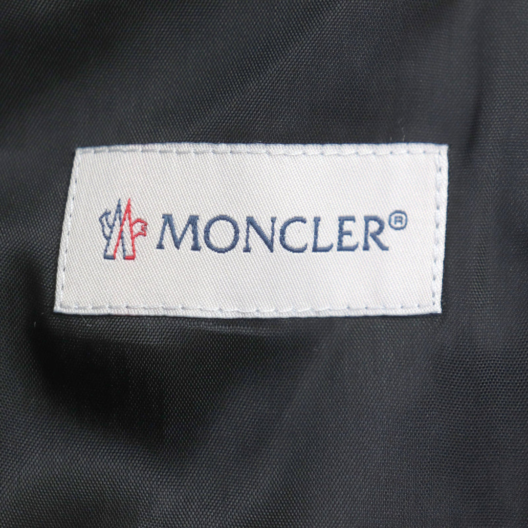 MONCLER Pants Main: 100% wool, Part: 100% nylon gray PANTALONE mens 42 Used Authentic
