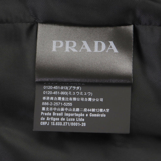 PRADA Leather coat UPS564 Outer: Lamb leather, Lining: 100% rayon yellow mens S Used Authentic