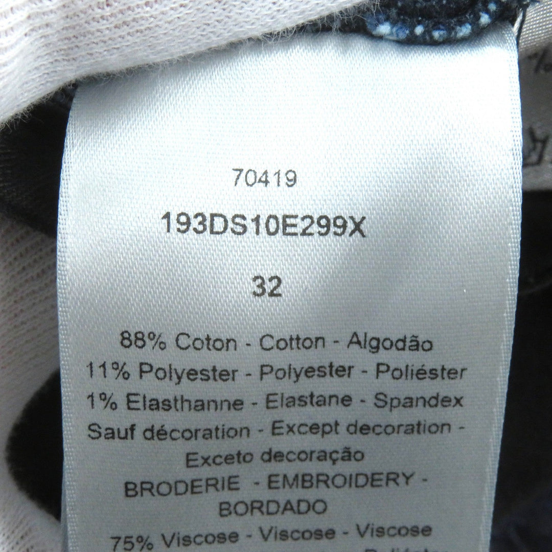 Dior HOMME Denim pants 193DS10E299X Outer material: 88% cotton, Outer material: 11% polyester, Outer material: 11% polyurethane, Part: 75% rayon, Part: 25% polyester Indigo Slimfit Jeans mens 32 Used Authentic