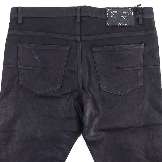 Dior HOMME Denim pants 193DS10E299X Outer material: 88% cotton, Outer material: 11% polyester, Outer material: 11% polyurethane, Part: 75% rayon, Part: 25% polyester Indigo Slimfit Jeans mens 32 Used Authentic
