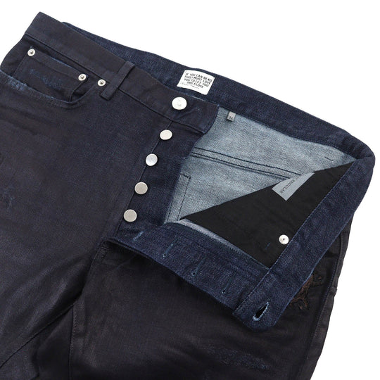 Dior HOMME Denim pants 193DS10E299X Outer material: 88% cotton, Outer material: 11% polyester, Outer material: 11% polyurethane, Part: 75% rayon, Part: 25% polyester Indigo Slimfit Jeans mens 32 Used Authentic